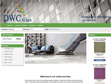 Tablet Screenshot of dwctiles.com.au